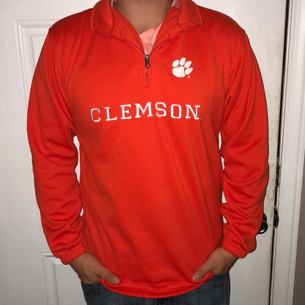 Clemson Quarter ZIP Pullover